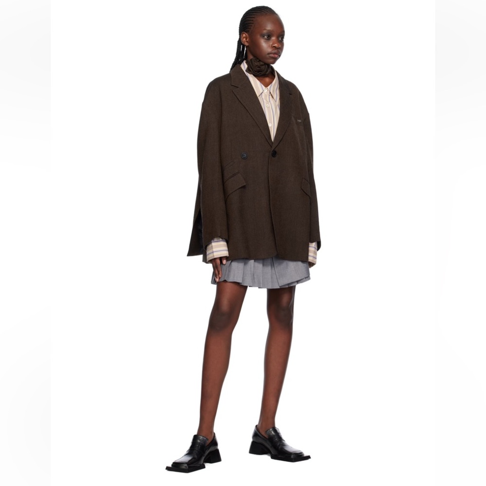 LESUGIATELIER
Brown Crease Blazer NWT Size 6